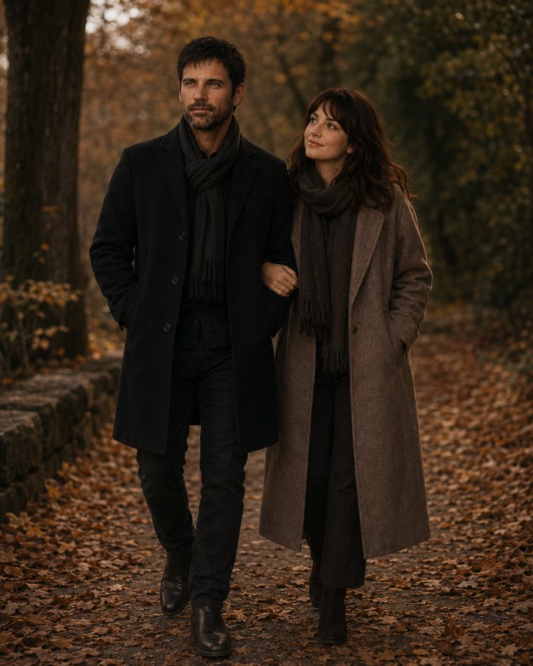 Autumn walk with Gereon