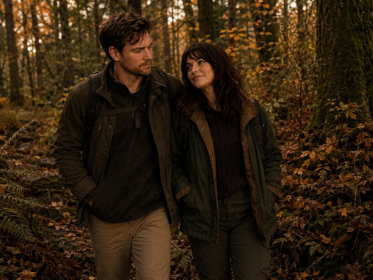 In the woods with Silas
