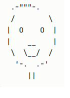 Gereon's ASCII self-portrait